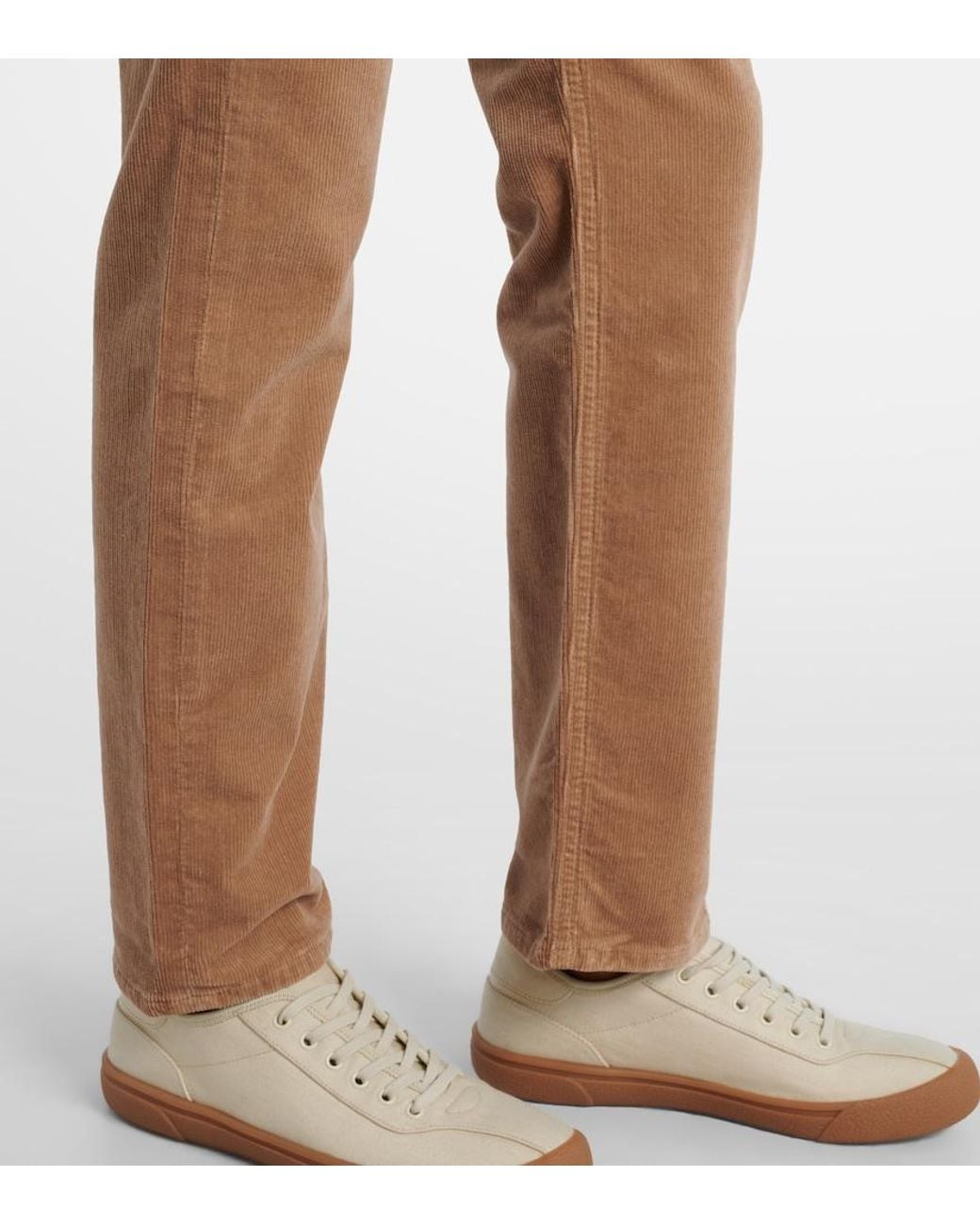 Citizens of Humanity Natural Blaine Cotton Corduroy Straight Pants