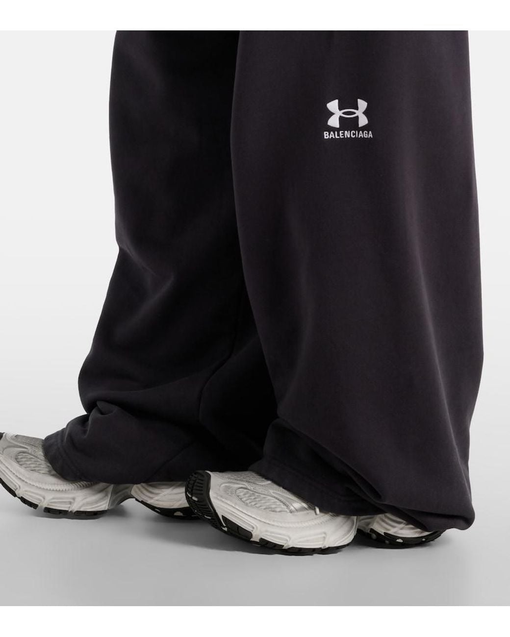 Balenciaga Blue Cotton Sweatpants