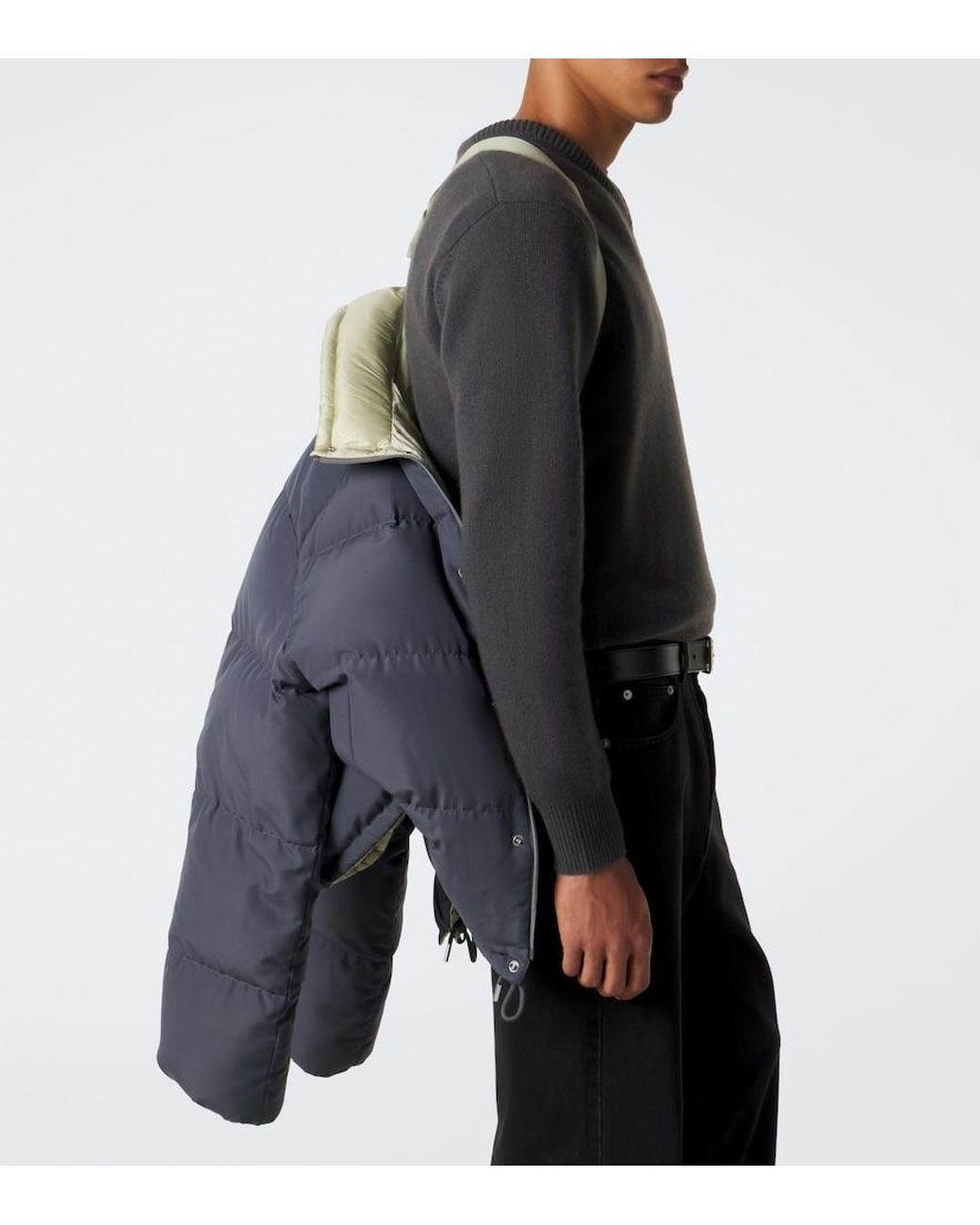 Moncler Blue Verone Down Jacket for men