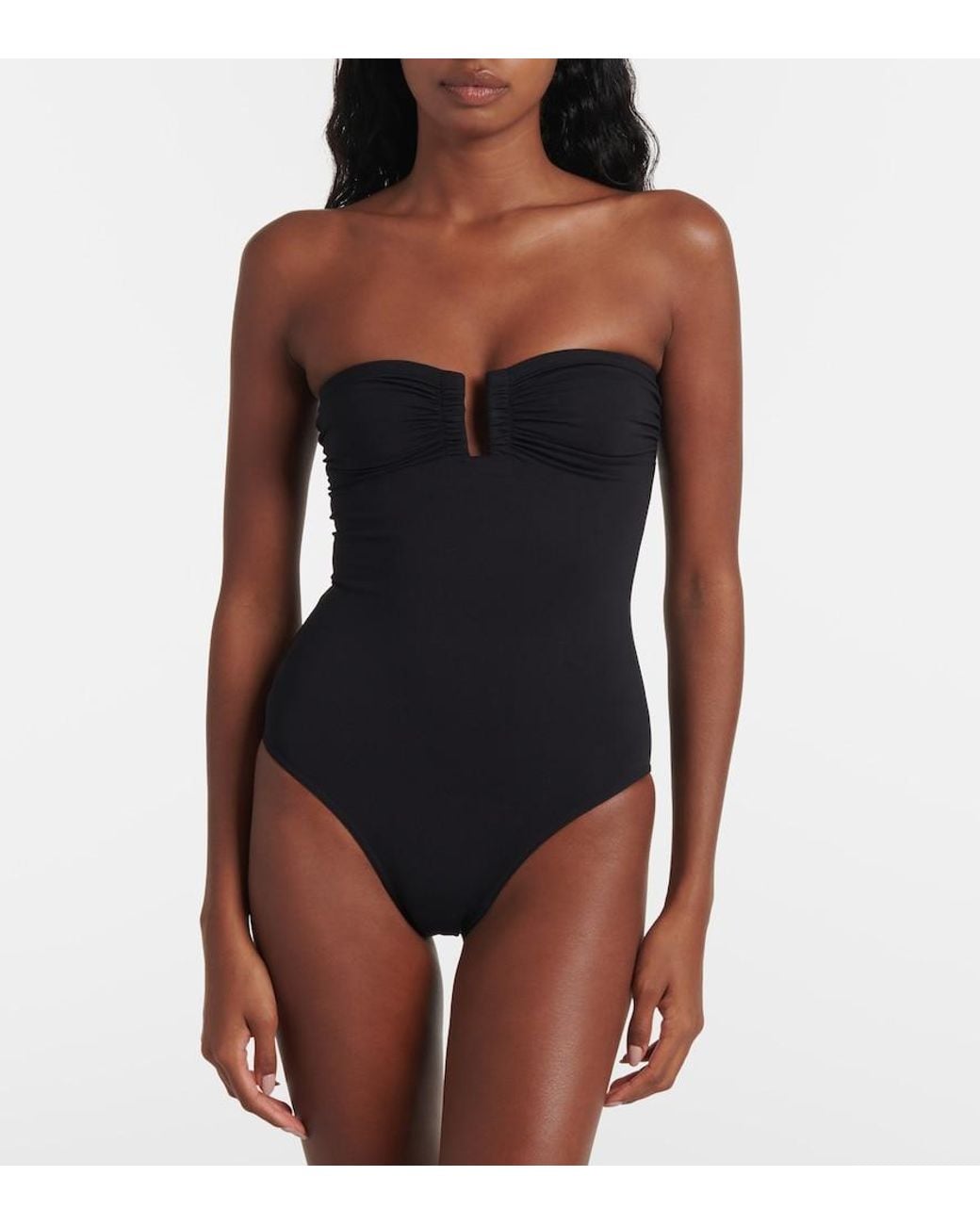 Eres Black Cassiopee Bandeau Swimsuit