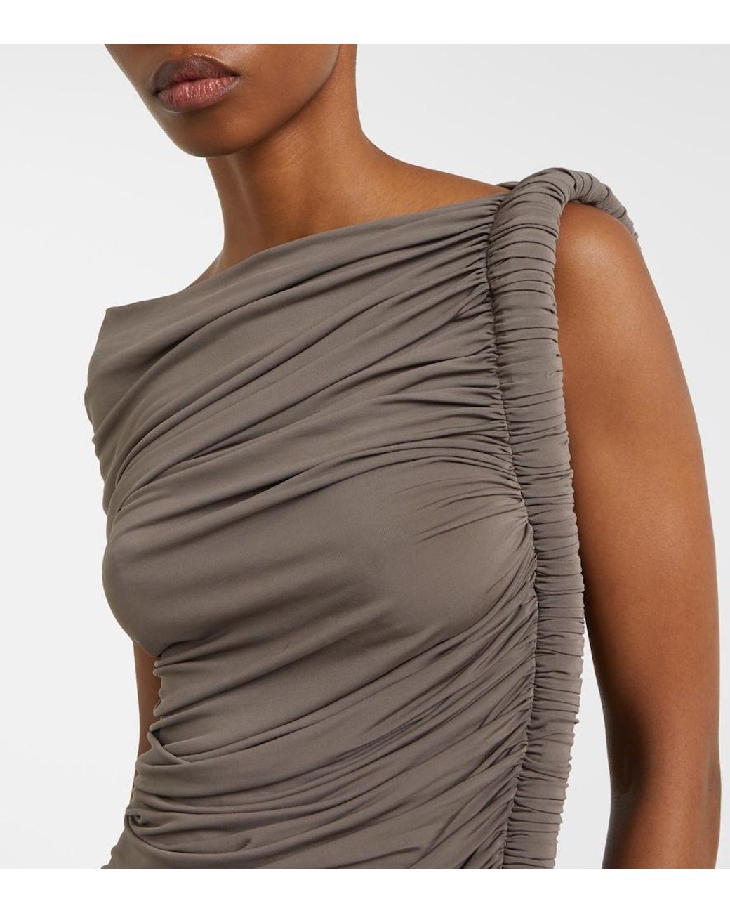 Alaïa Brown Midi Dresses