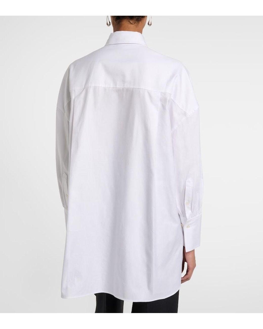 Joseph White Ferrus Cotton Shirt