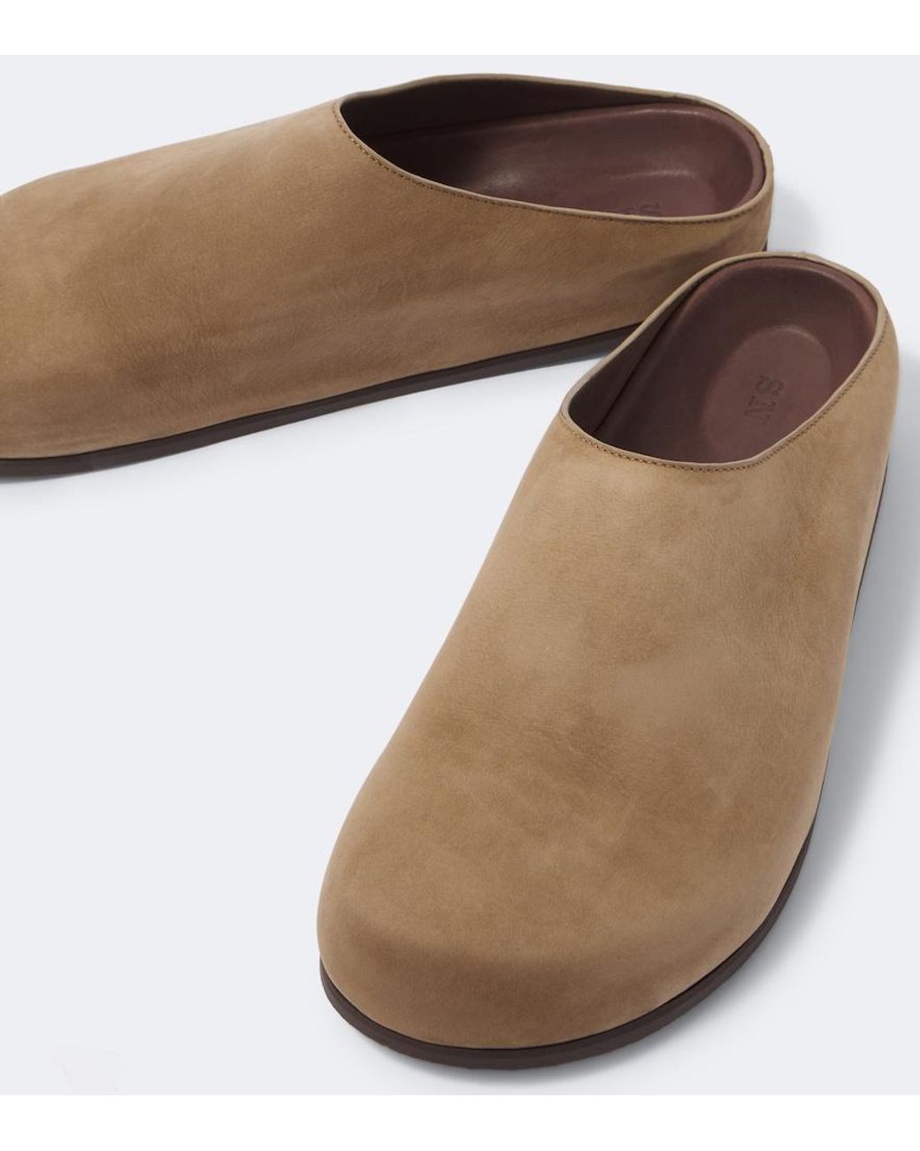 Studio Nicholson Brown Wearing Leather Mules for men