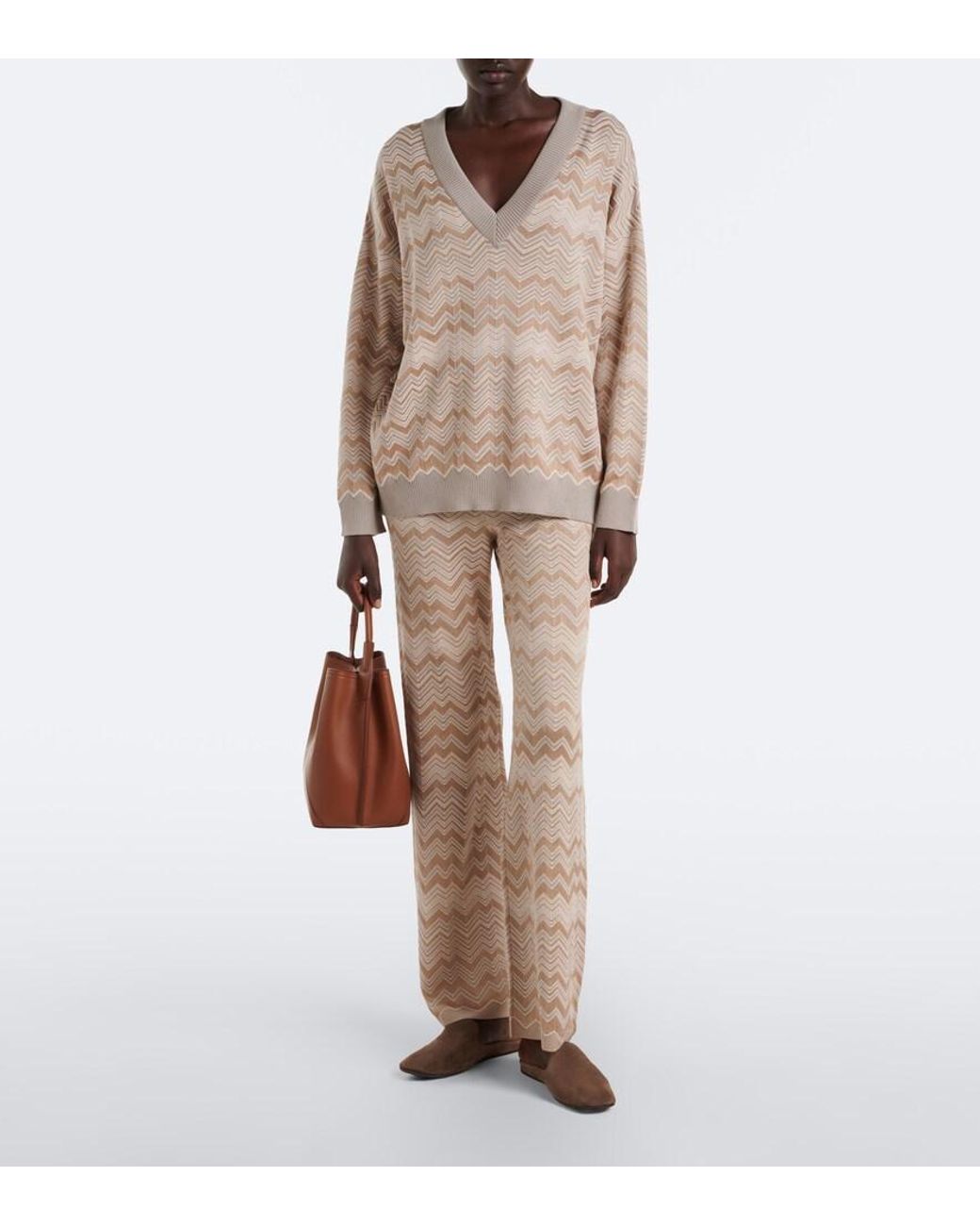 Missoni Natural Zigzag Sweater