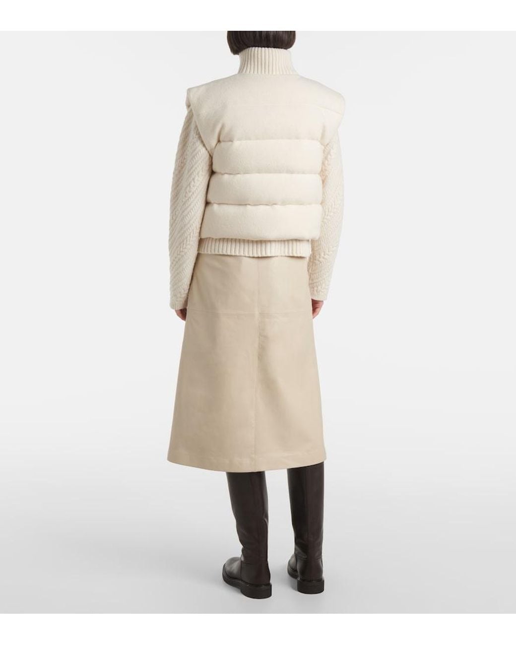 Joseph Natural Puffer Vest