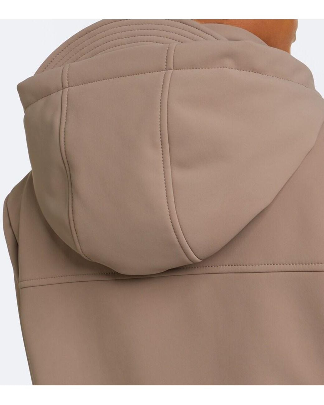 Brunello Cucinelli Brown Hooded Padded Ski Jacket