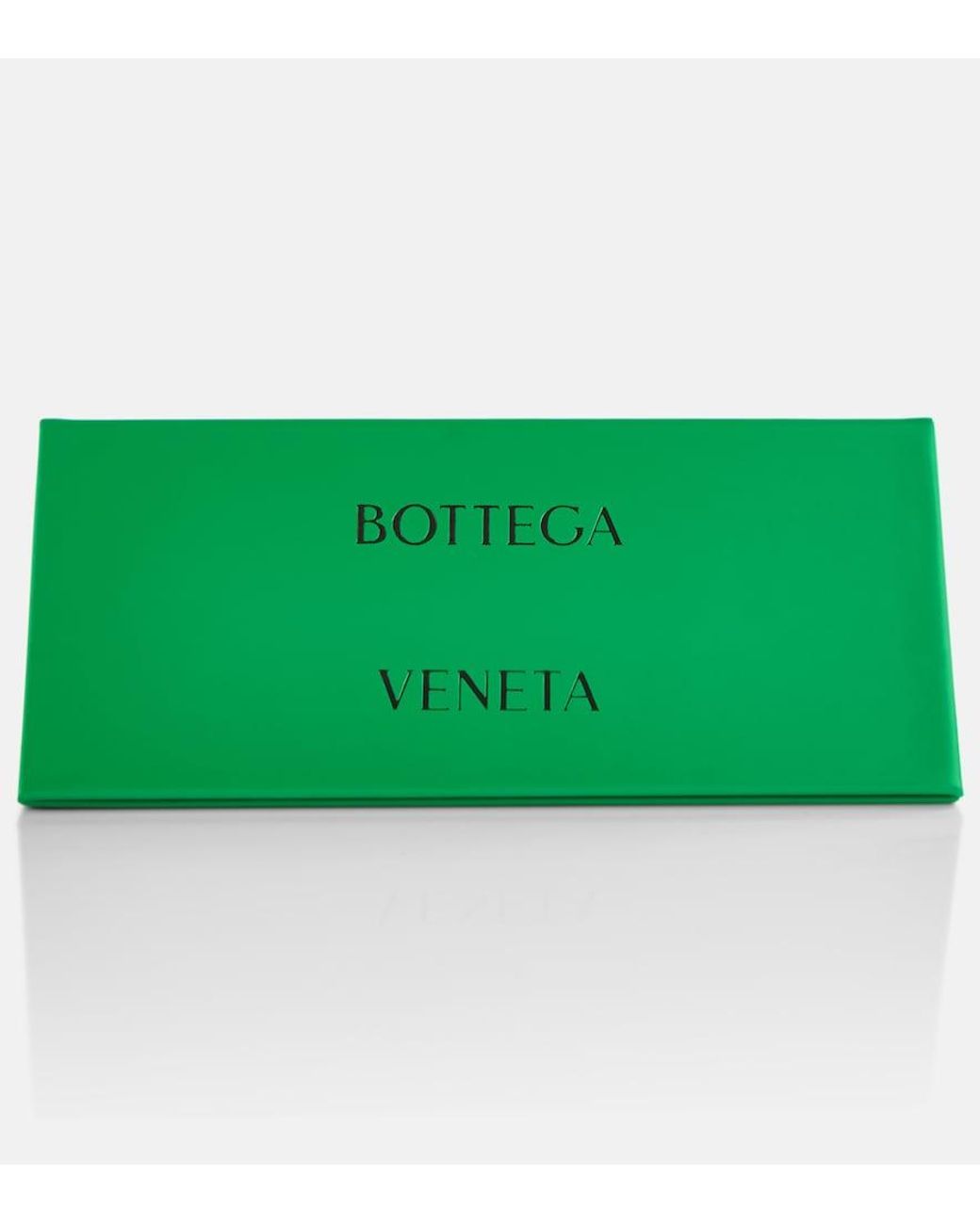 Bottega Veneta Brown Sardine Aviator Sunglasses