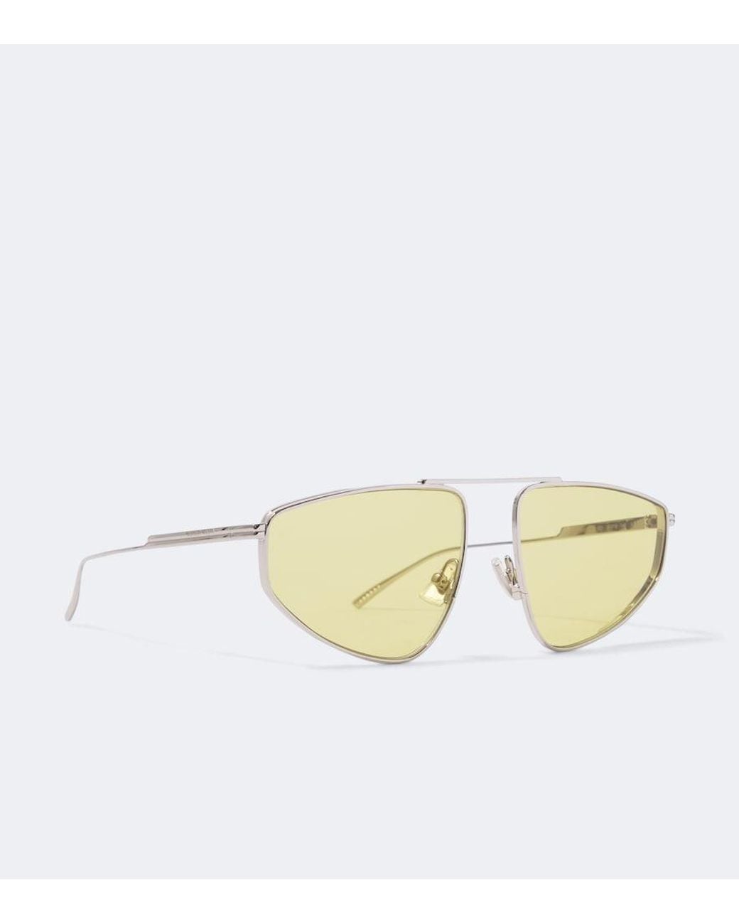 Bottega Veneta Natural Aviator Sunglasses for men