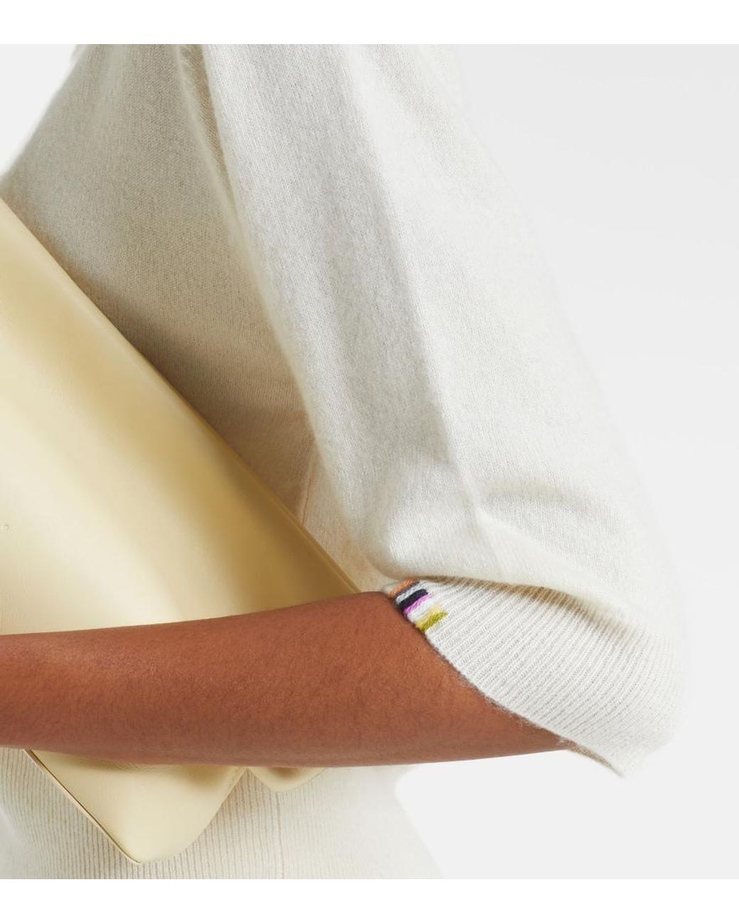 Extreme Cashmere Natural N°422 Marianne Cashmere Sweater
