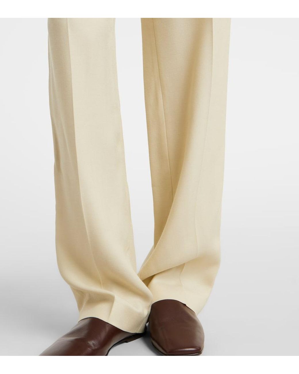 Joseph Natural Tahiti Straight Pants