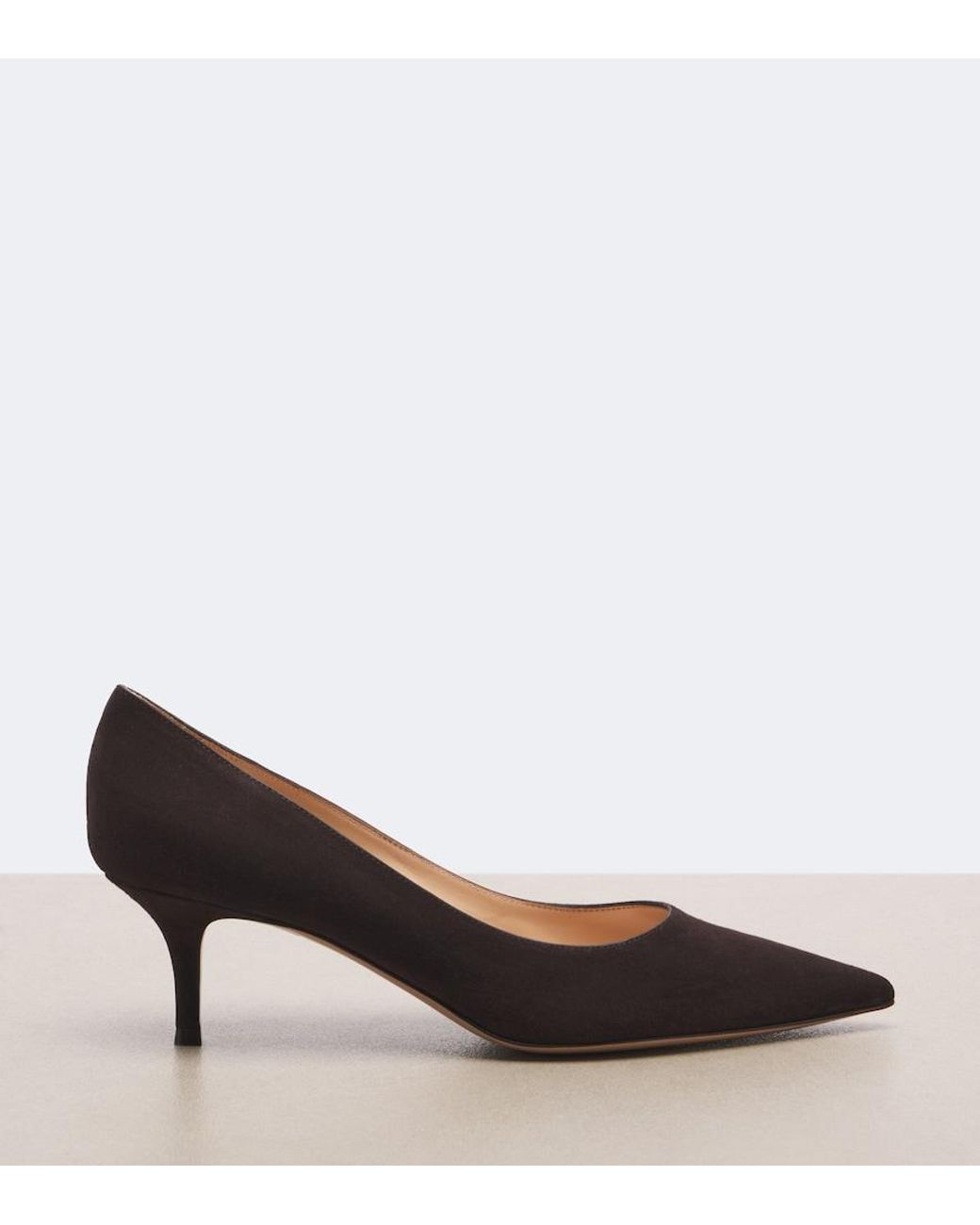 Gianvito Rossi Brown Gianvito Suede Pumps
