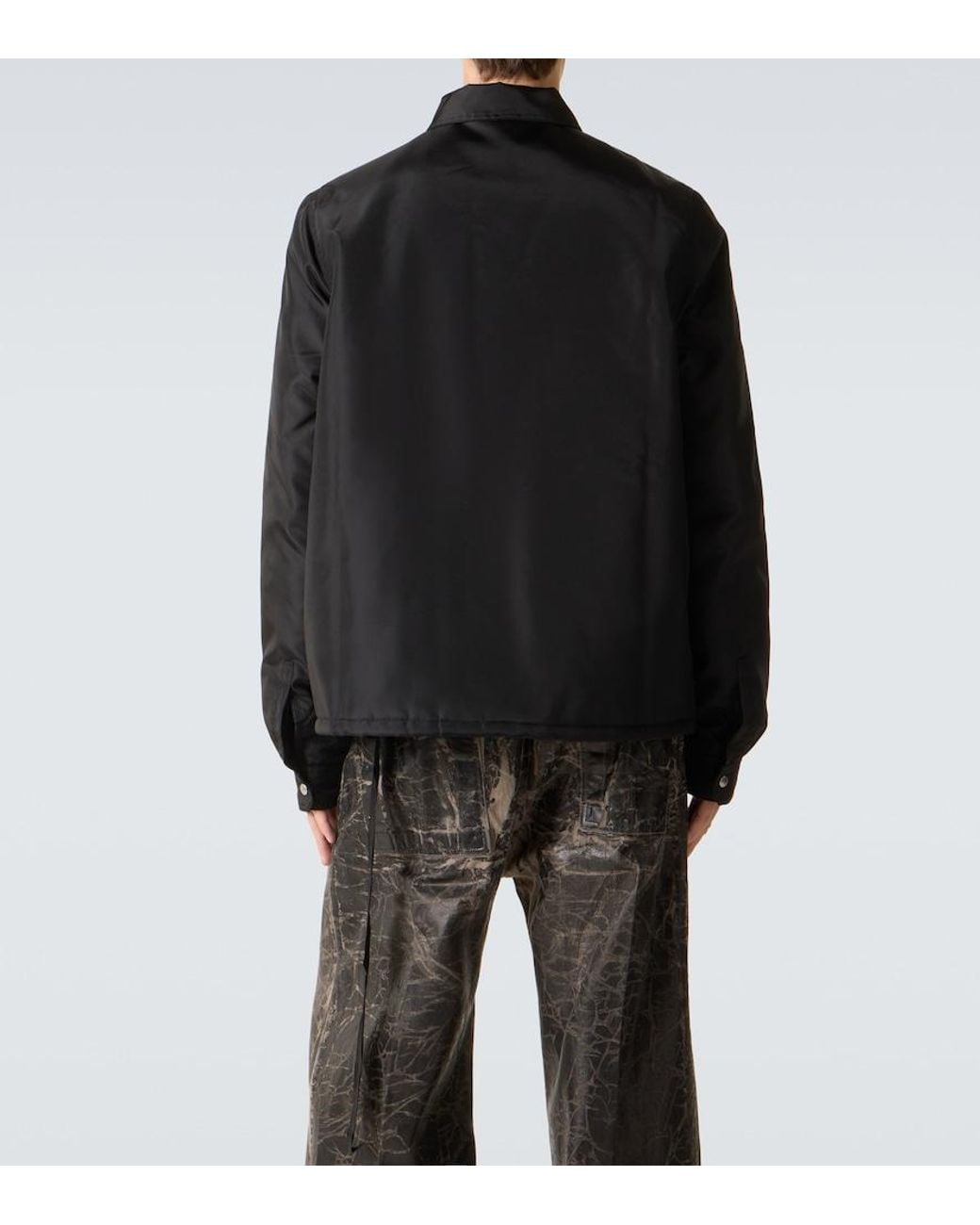 Rick Owens Black Drkshdw Technical Jacket for men