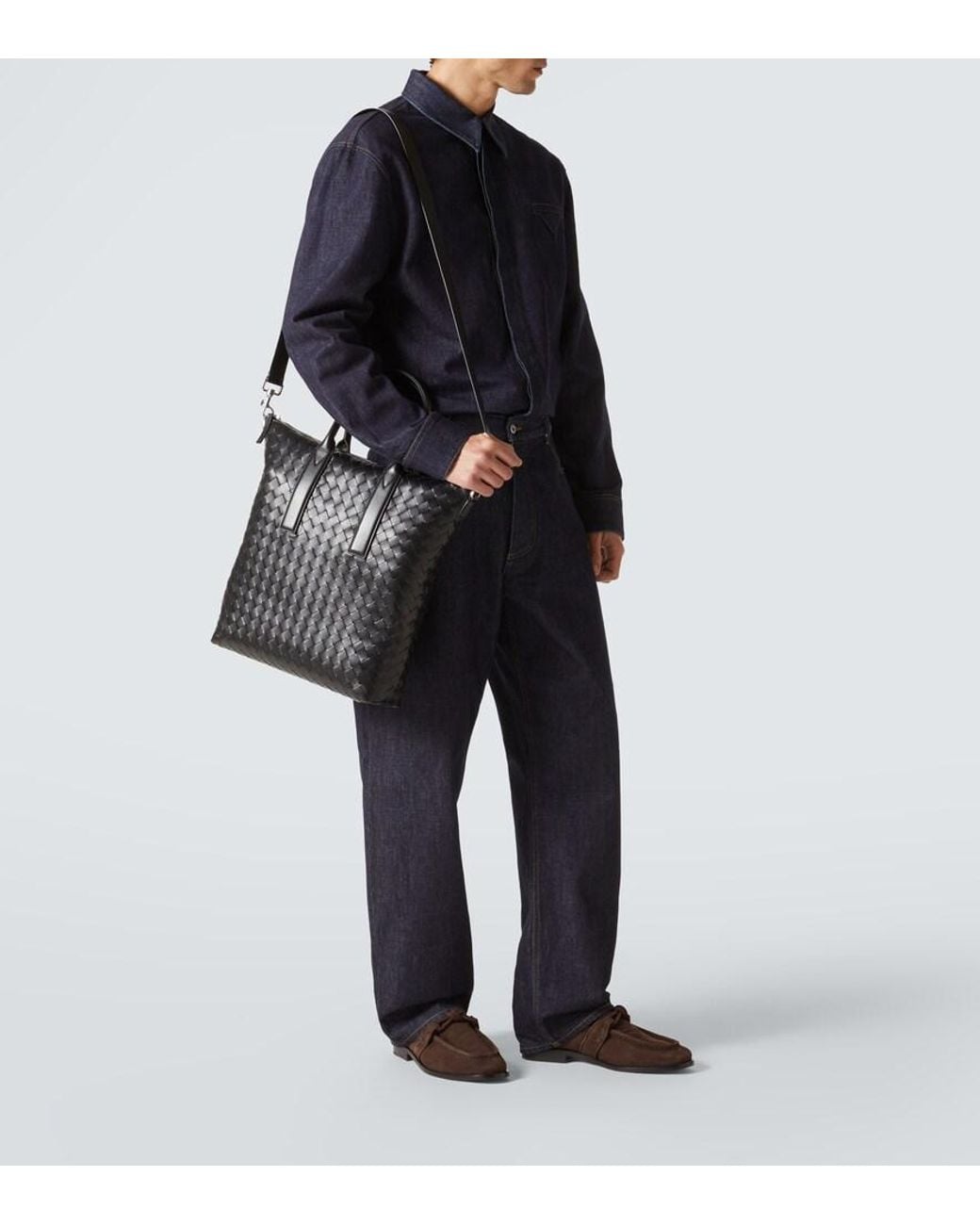 Bottega Veneta Brown Astaire Loafers for men