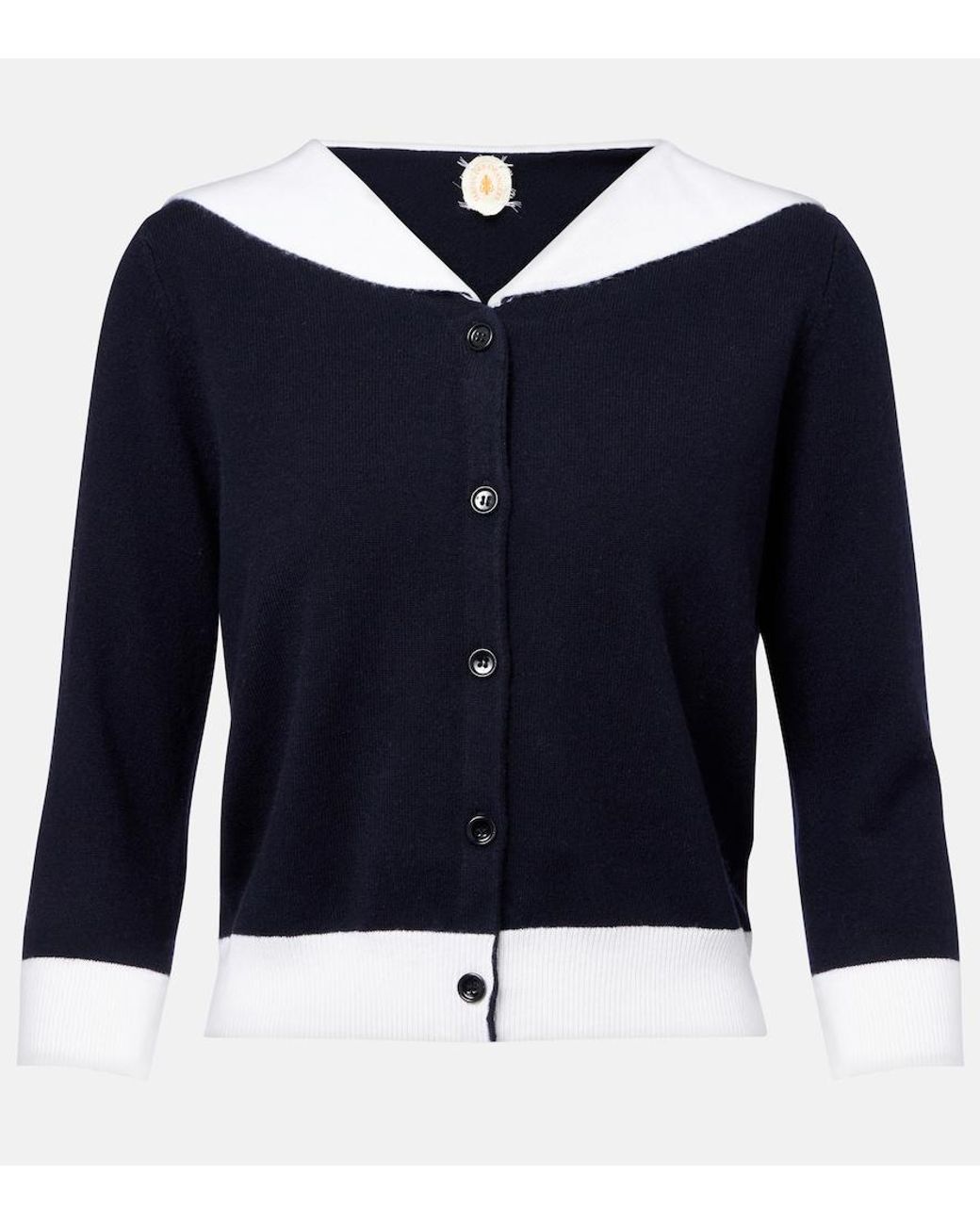 Jardin Des Orangers Blue Cashmere Cardigan