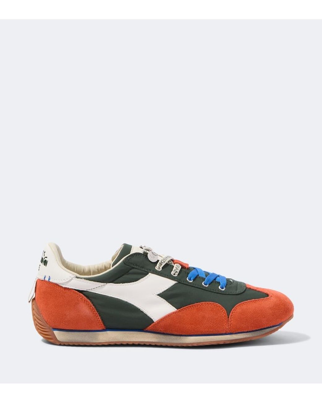 J.W. Anderson Blue X Diadora Equipe Leather Sneakers for men
