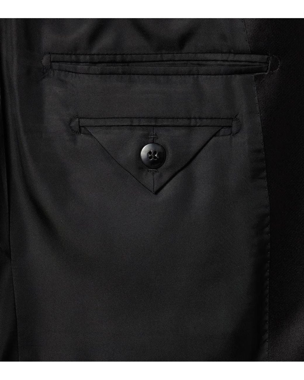 Tom Ford Black Wool-Blend Tuxedo for men