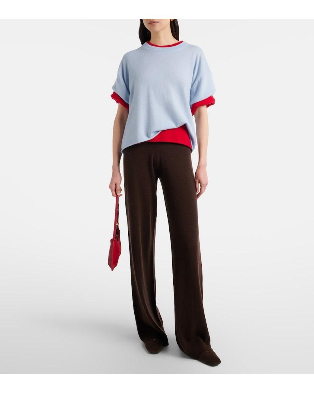 Jardin Des Orangers Blue Cashmere Sweater