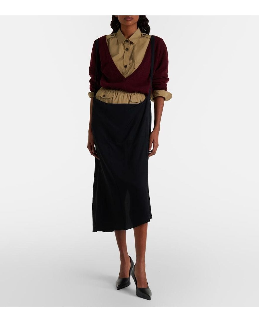 Prada Red Cashmere Sweater