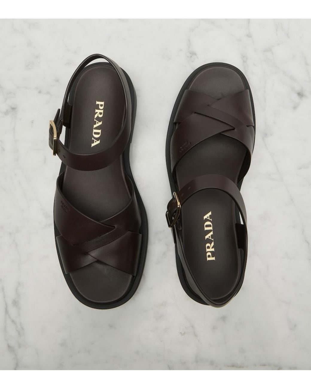 Sandali di Prada in Black