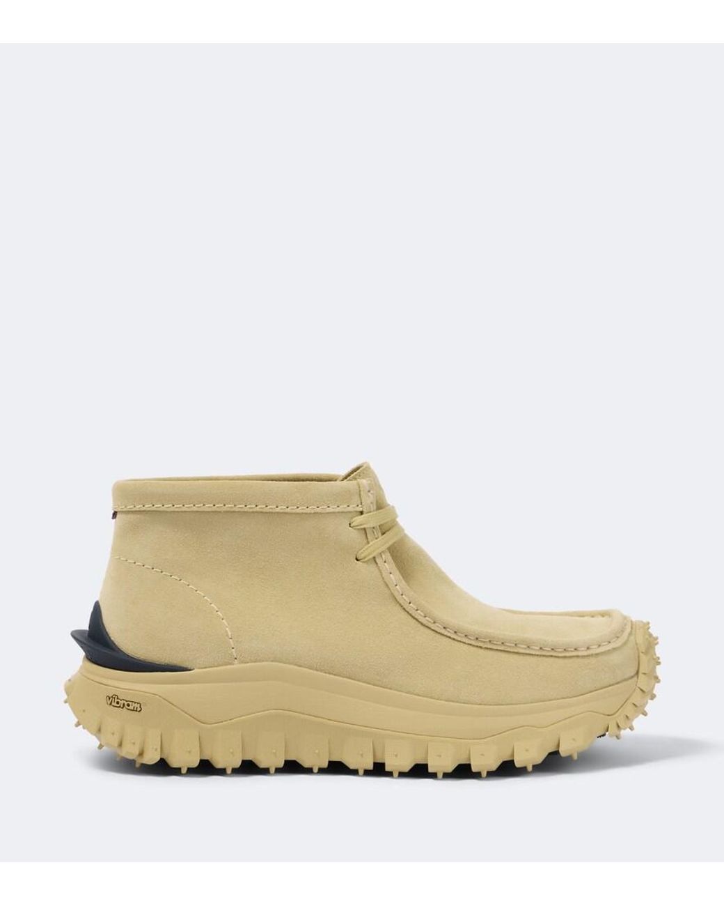 Moncler Natural X Clarks Trailgrip Wallabee Gtx Suede Sneakers for men