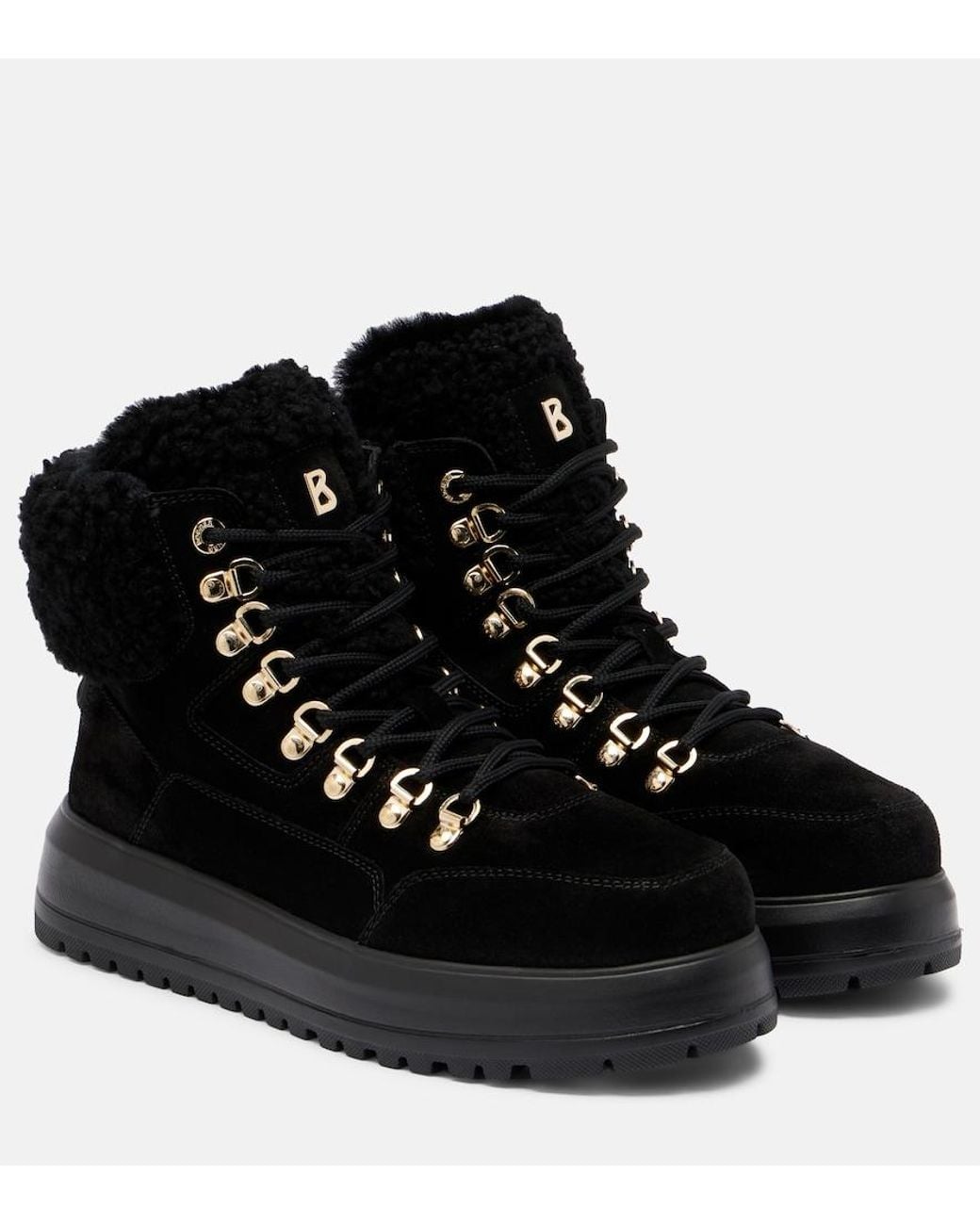 Bogner Black Antwerp 23B Suede Ankle Boots