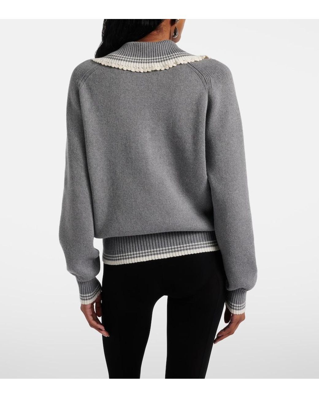Pullover Polo di Magda Butrym in Gray