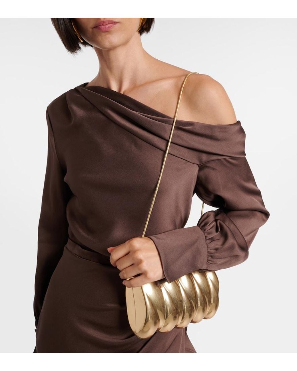 Jonathan Simkhai Natural Reya Clutch