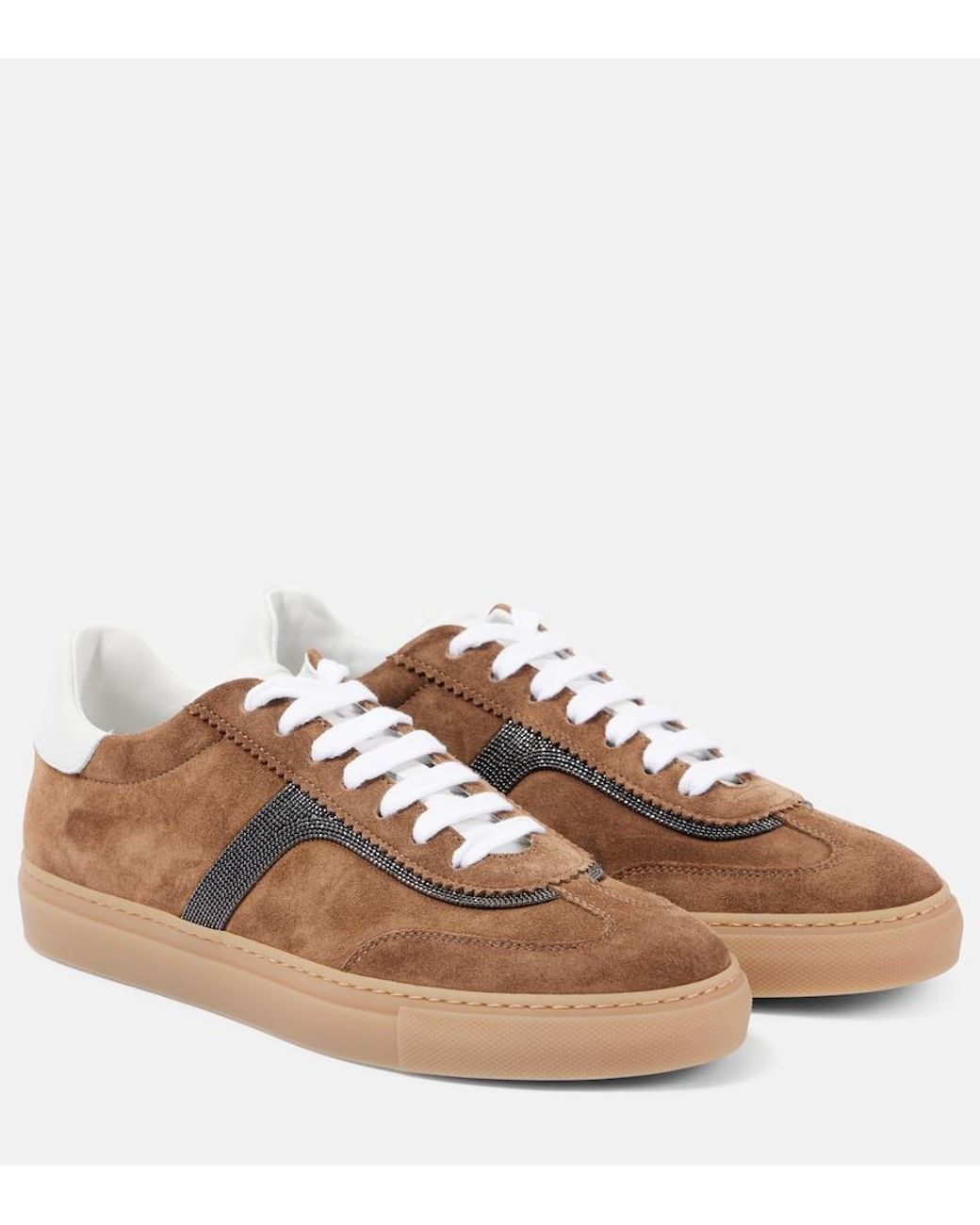 Brunello Cucinelli Brown Sneakers