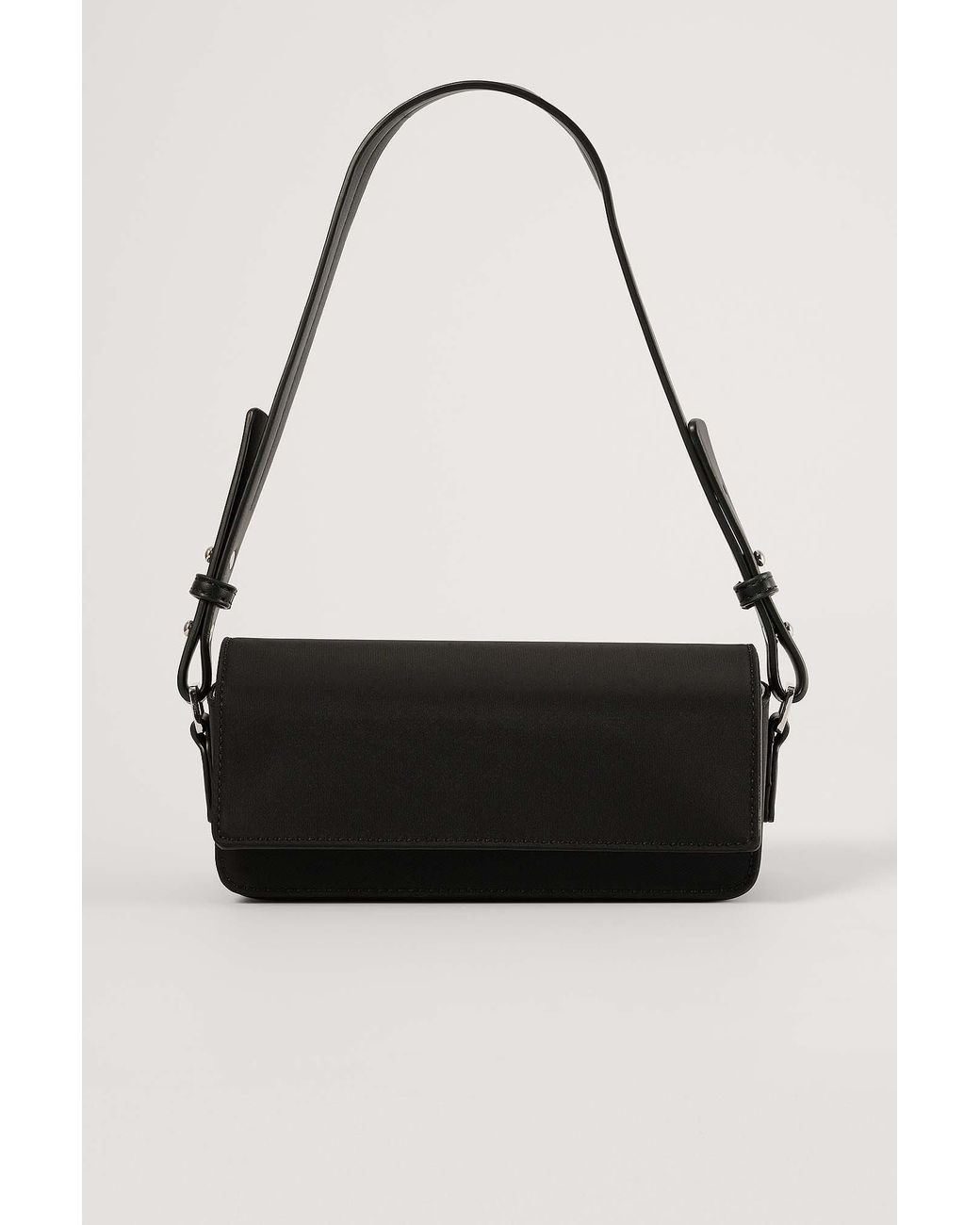 NA-KD Black Small Rectangular Baguette Bag | Lyst