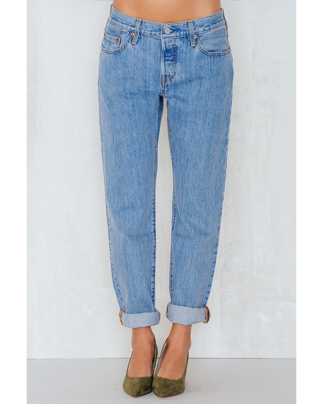 Levi's 501 Ct Jeans For Women Daylight Falls in Blue | Lyst