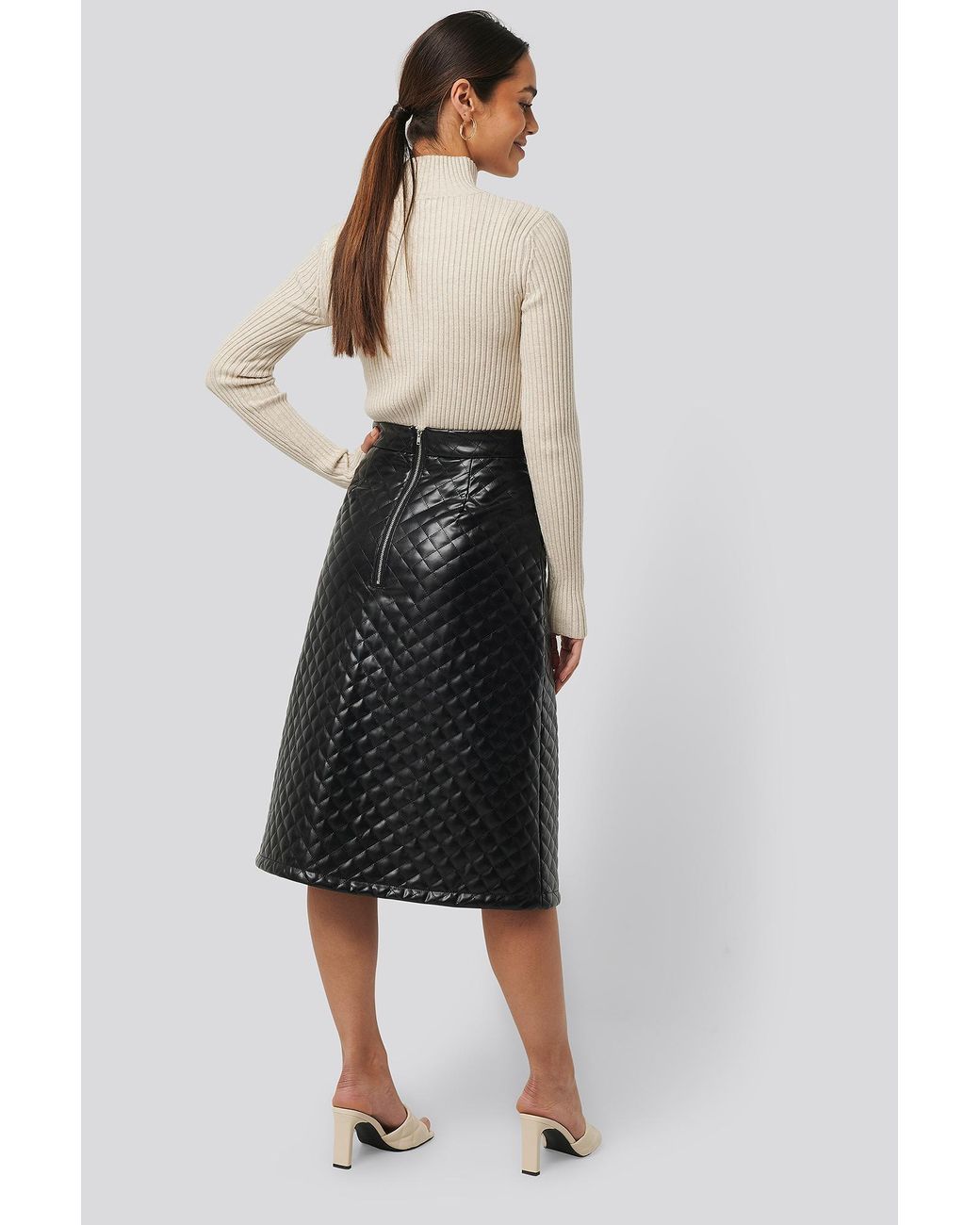 midi pencil skirt quilt