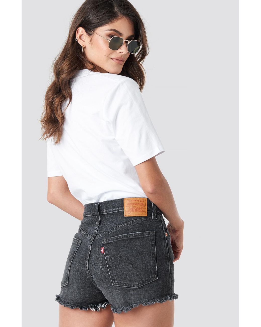 black 501 shorts