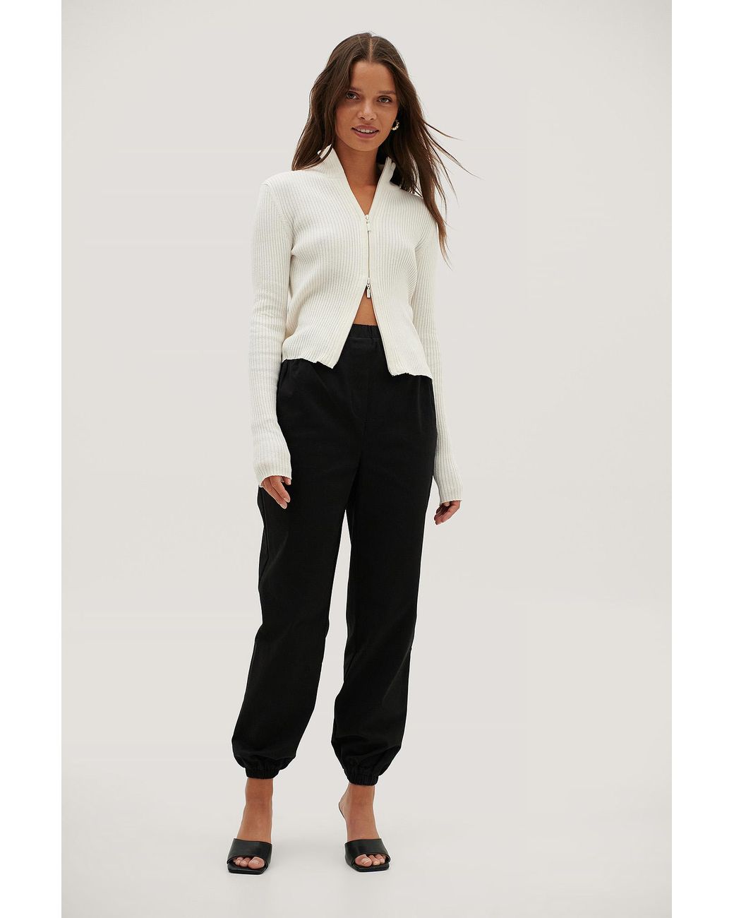 two way zipper cardigan