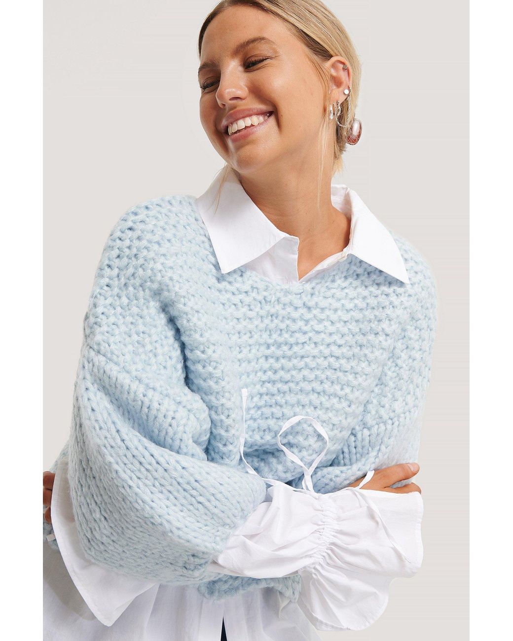 heavy knitted sweater