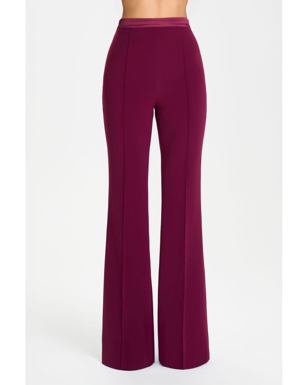 TROUSER Red Nadine Merabi Charlotte Burgundy S