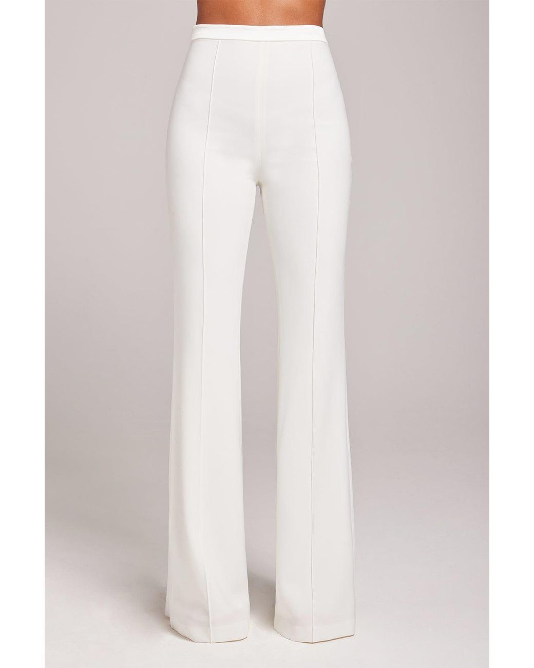 Nadine Merabi White Charlotte Trousers