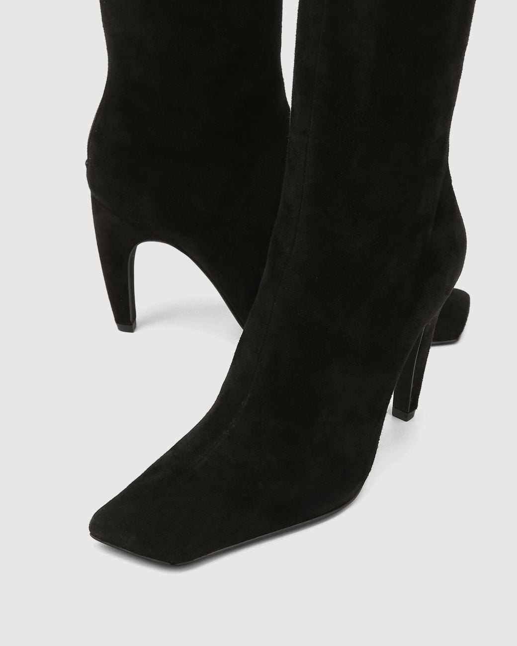 Naked Wolfe Black Haute Suede