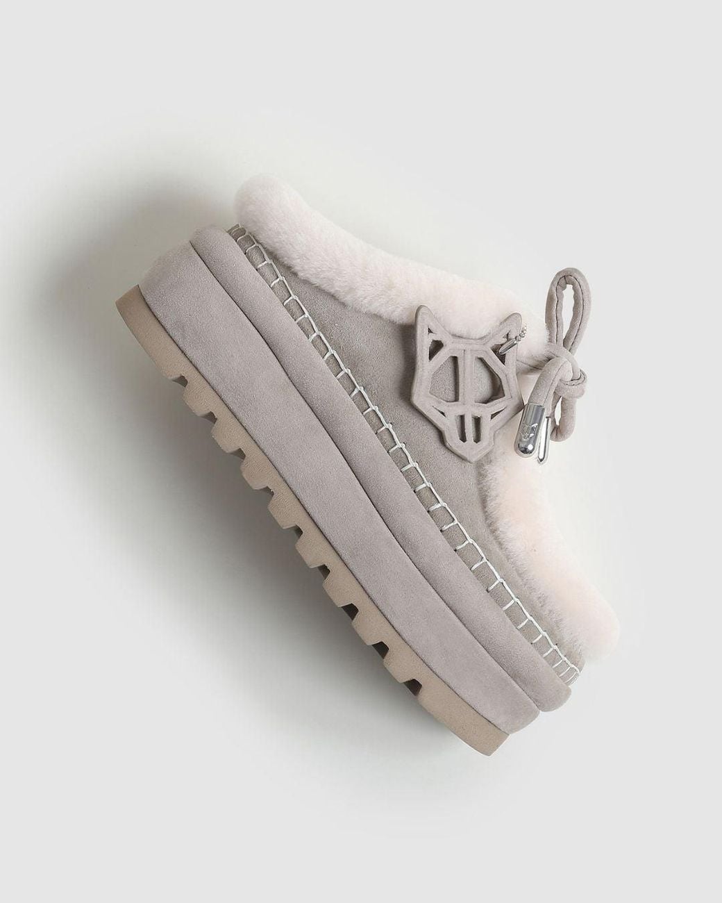 Naked Wolfe Natural Blizzard Yetti Stone Suede