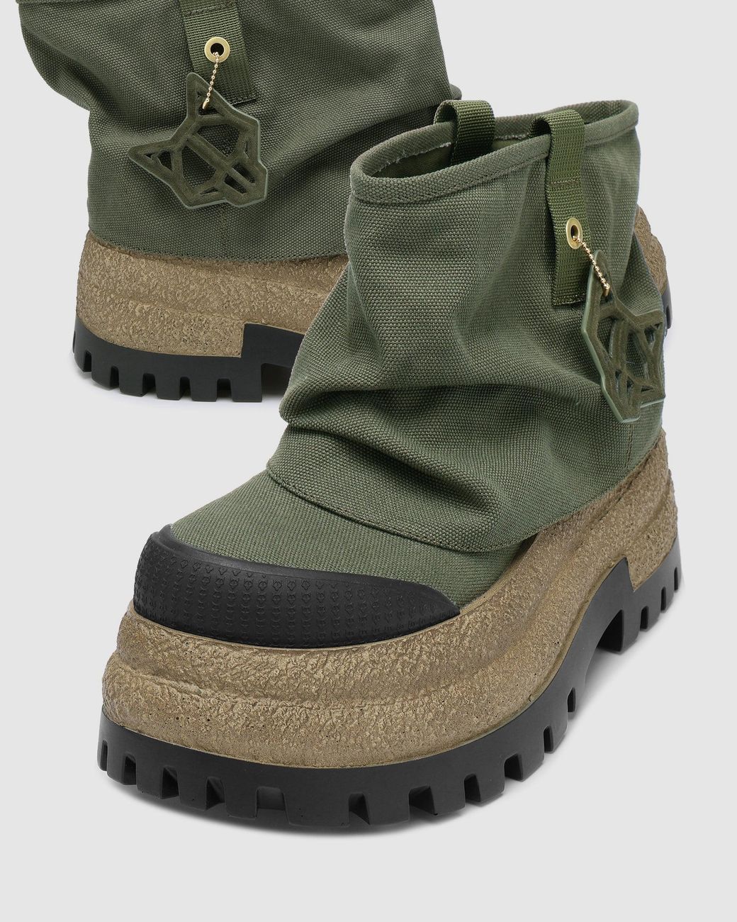 Naked Wolfe Green Dream Army Canvas