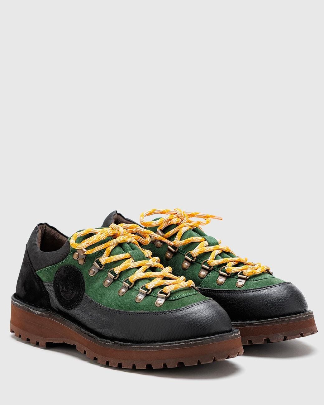 Naked Wolfe Green Glacier Suede