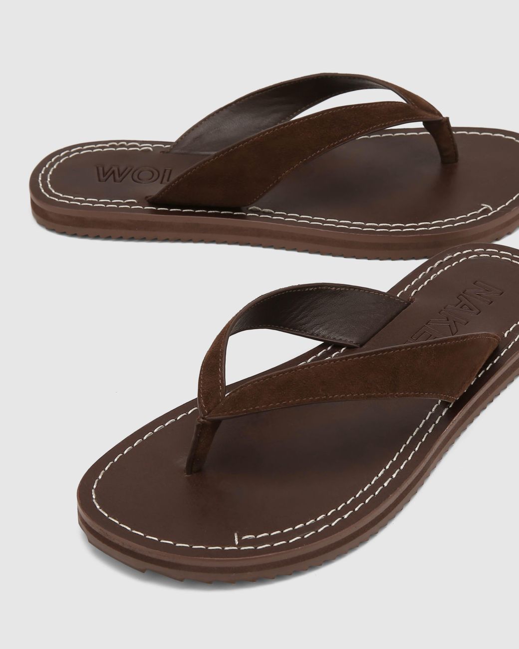 Naked Wolfe Brown St Barths Suede