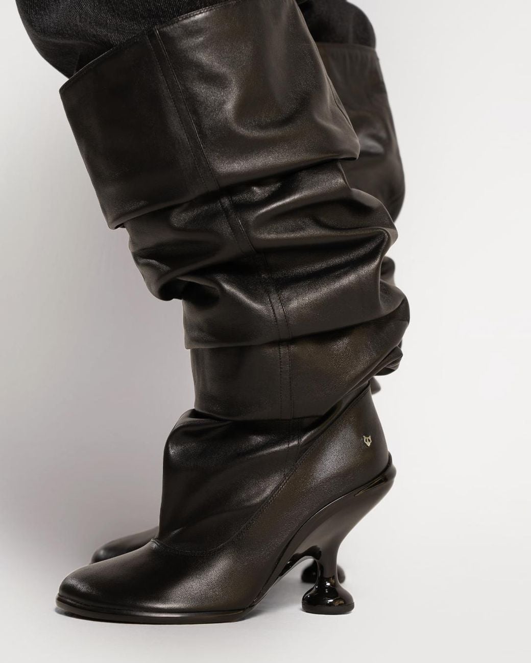 Naked Wolfe Nappa Leather Ankle Boots in Black | Lyst display picture 1