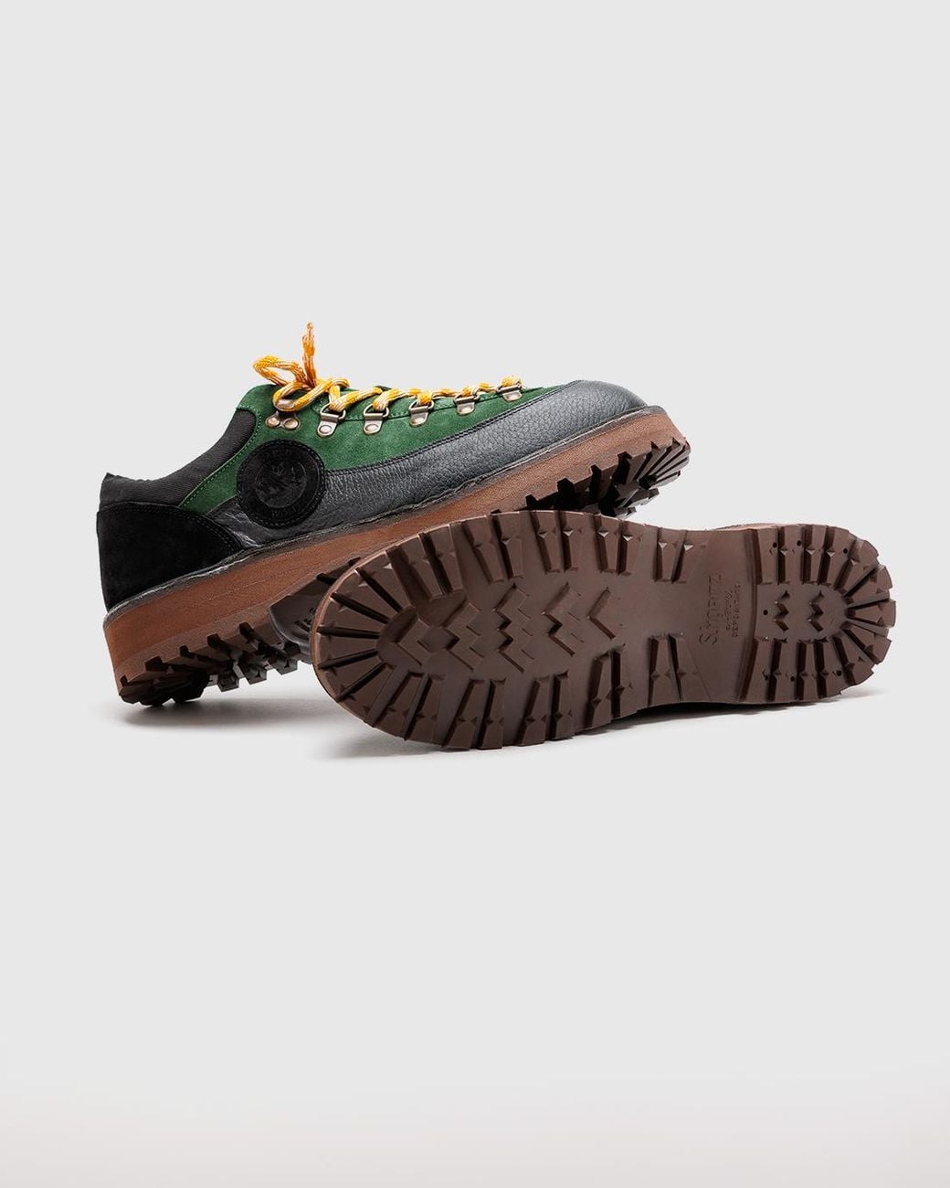 Naked Wolfe Green Glacier Suede