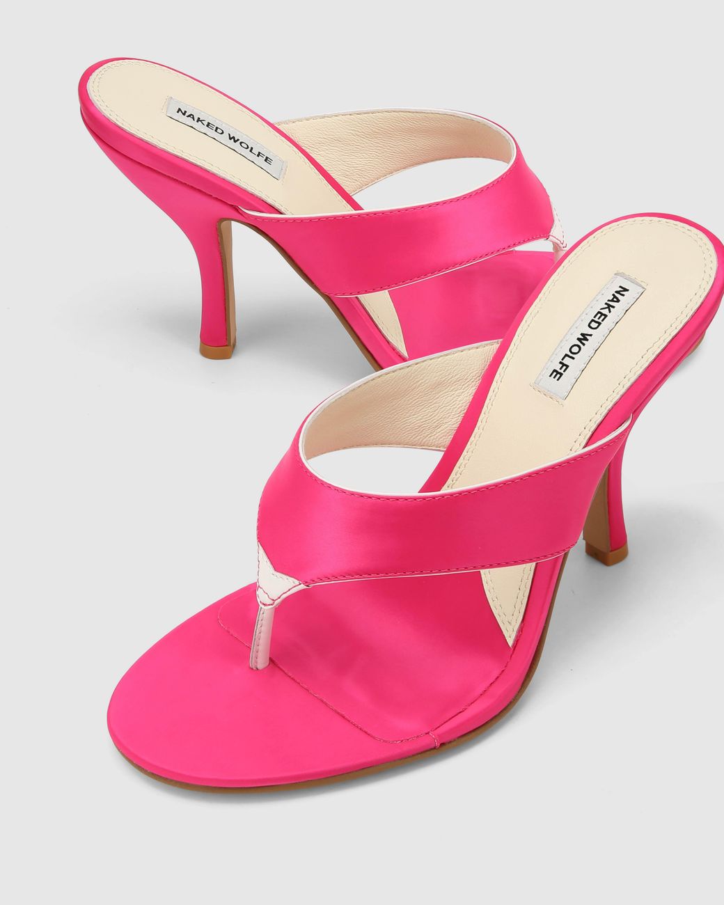 Naked Wolfe Pink Martine Neon Satin