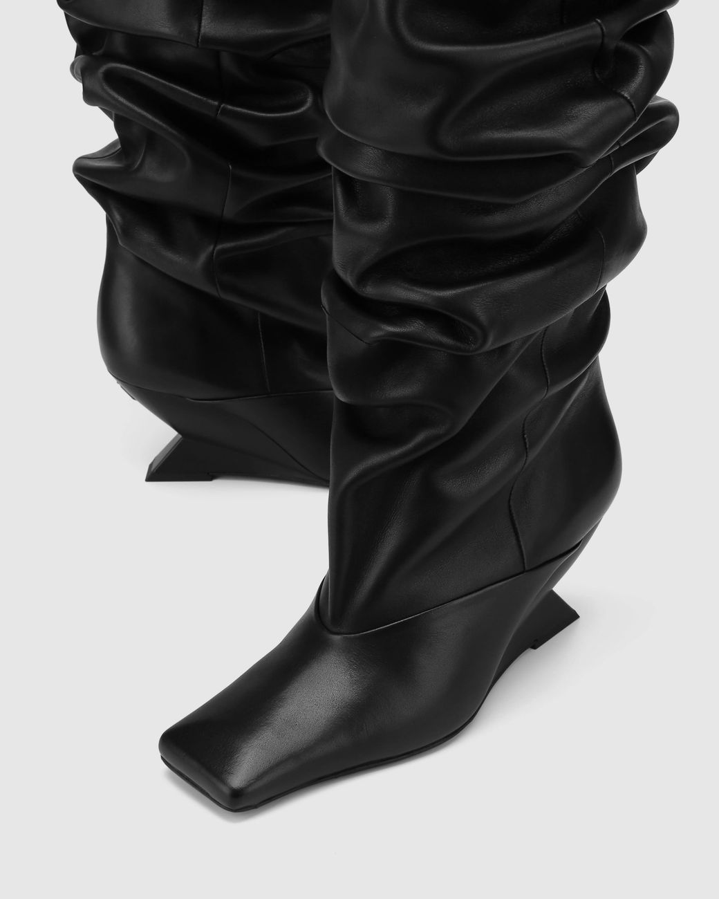 Naked Wolfe Black Allie Leather