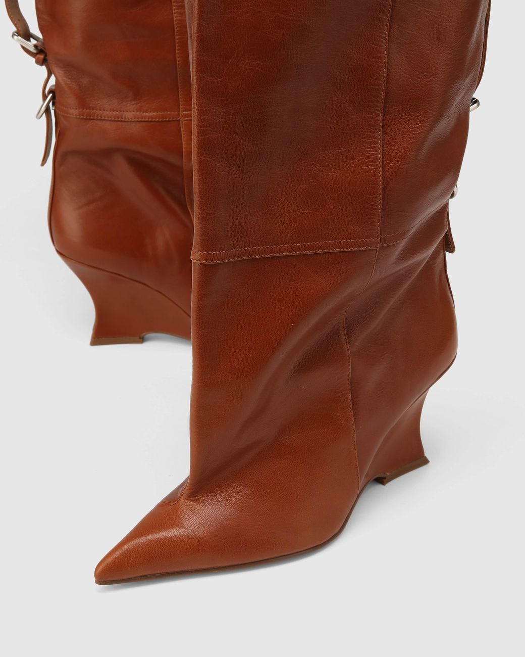 Naked Wolfe Brown Harness Leather