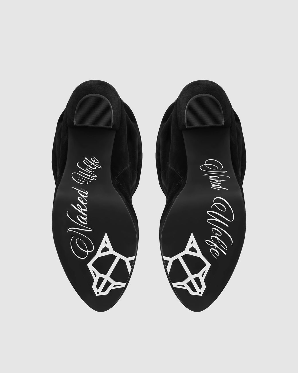 Naked Wolfe Black Dallas Suede