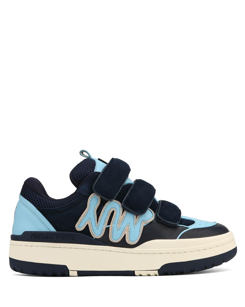 Naked Wolfe Atlanta Suede/LeatheMesh in Blue | Lyst
