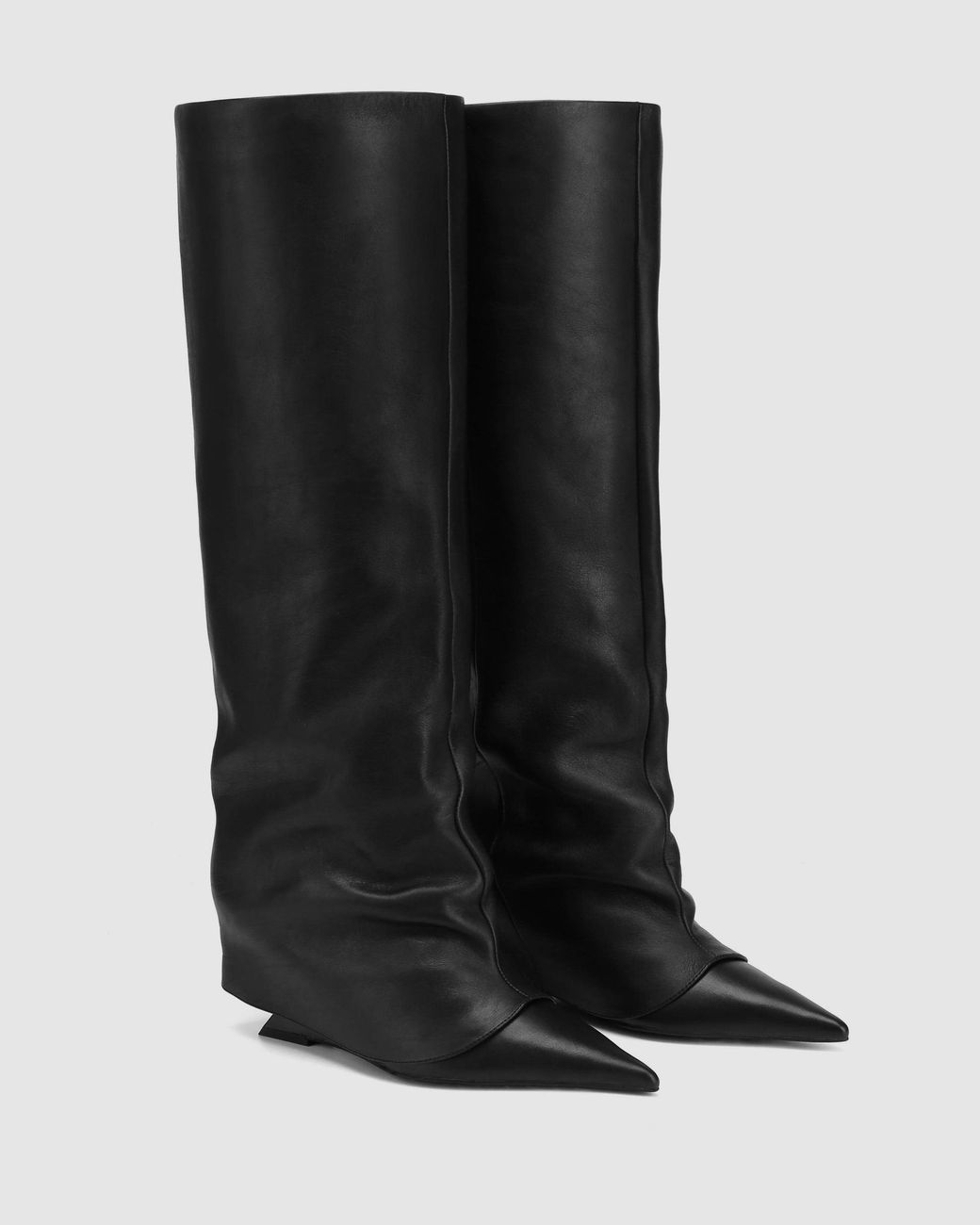 Naked Wolfe Black Stated Leather
