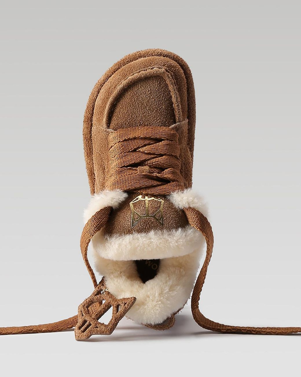 Naked Wolfe Brown Beau Suede